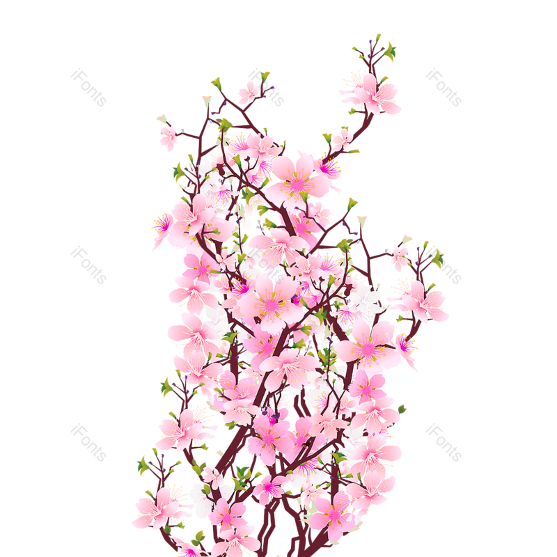 卡通鲜花图片,卡通花朵元素,花朵装饰PNG,免抠素材